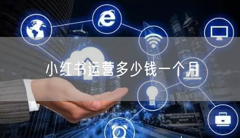 小红书运营多少钱一个月