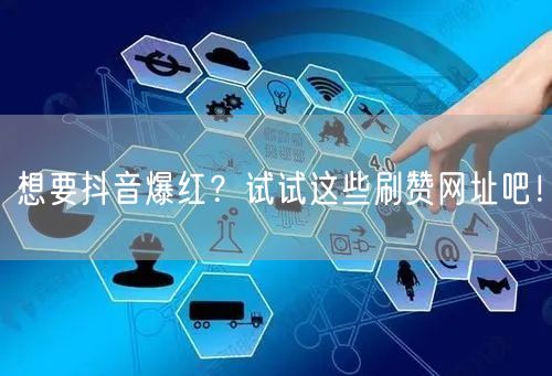 想要抖音爆红？试试这些刷赞网址吧！