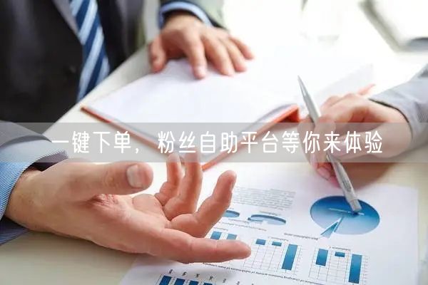 一键下单，粉丝自助平台等你来体验