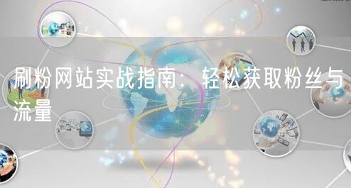 刷粉网站实战指南：轻松获取粉丝与流量